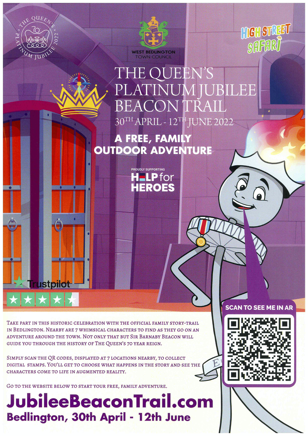 The Queen's Platinum Jubilee Beacon Trail